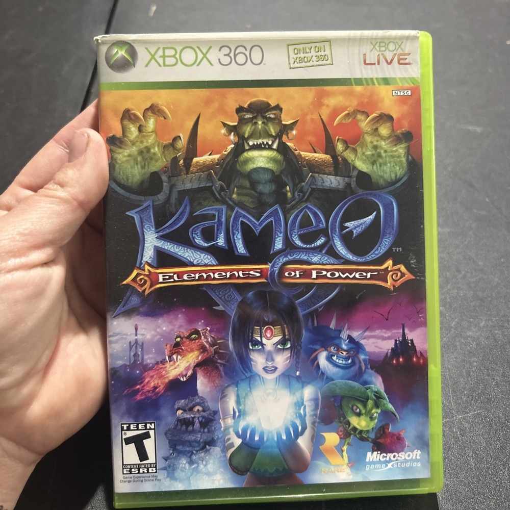 Kameo: Elements of Power (Microsoft Xbox 360, 2005) Complete Tested Working